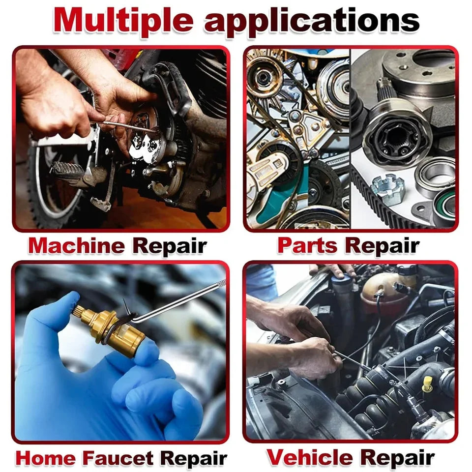 Repair Tools 4pcs 160mm Auto Car Oil Seal Screwdrivers Set Hose Removal Hook Set O-Ring Seal Gasket Puller Remover Pick Hooks