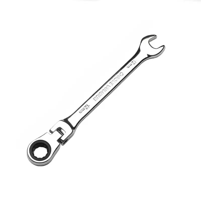 6mm 7mm 8mm 9mm 10mm 11mm 12mm 13mm 14mm 15mm 16mm 17mm 18mm 19mm Reversible Ratchet Wrench Ratcheting Socket Spanner Nut Tools
